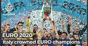Euro 2020: Italy crowned European champions, again