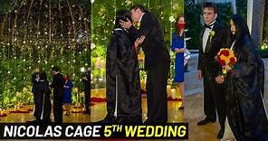 Nicolas Cage Marries Riko Shibata in His Fifth Wedding Ceremony | Nicolas Cage 5th Wedding