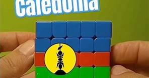 #banderasConRubik bandera de nueva Caledonia 🇳🇨