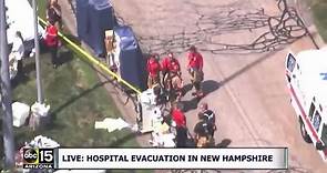NOW: Hospital evacuated in Exeter, New Hampshire