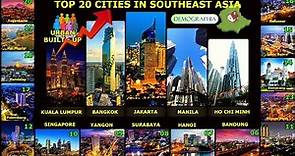 Top 20 Cities in Southeast Asia: Urban Built-up|Demographia