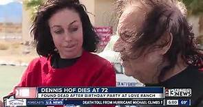 Nevada brothel owner Dennis Hof has died