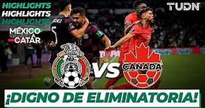 Resumen y goles | México vs Canadá | Eliminatoria Catar 2021 | TUDN