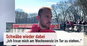 Nummer Eins vom 1. FC Köln: Marvin Schwäbe steht wieder im Tor