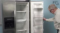 Frigidaire Refrigerator Repair - How to Replace the Fresh Food Door Gasket