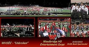 Multi-View: 2023 IUSD Band Spectacular: Woodbridge HS Entertainment Corps (WHSEC) - November 1, 2023