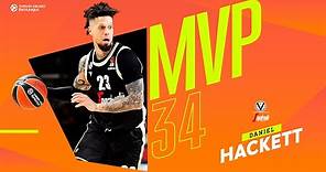 Daniel Hackett | Round 34 MVP | 2022-23 Turkish Airlines EuroLeague