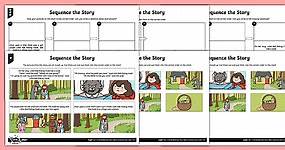 Little Red Riding Hood - Fairy Tales Sequencing Worksheets