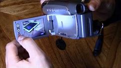 How to fix Sony Camcorder camera flip screen and buttons not working