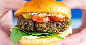 BEST Homemade Veggie Burger Recipe – Better than store-bought!