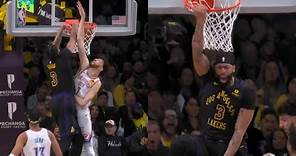 Anthony Davis so hyped after filthiest poster dunk on Chet Holmgren 😳😳