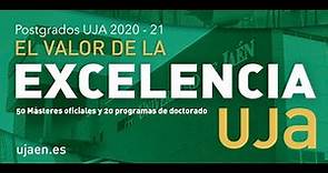EL VALOR DE LA EXCELENCIA UJA. Postgrados 2020-2021