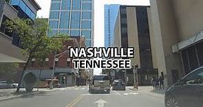 Nashville, Tennessee - [4K] Downtown Tour