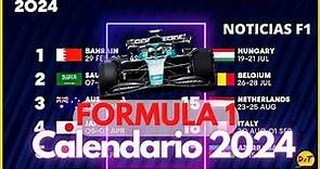 Calendario F1 2024 | Formula 1 temporada 2024