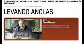 Levando Anclas (Radio Euskadi) entrevista a El Grillo Viajero