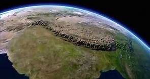 The Himalayan Mountain Range And Tibetan Plateau | thegeology | Convergent Plate Boundary
