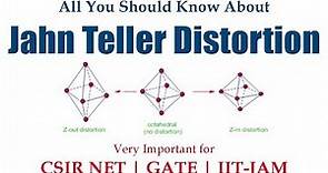 Jahn Teller Distortion | Basics to Advance | Detailed Explanaton
