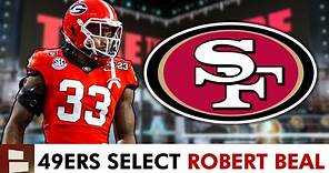 JUST IN: 49ers Select Robert Beal From Georgia With Pick #173 In 5th Round of 2023 NFL Draft
