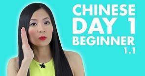 Learn Chinese for Beginners | Beginner Chinese Lesson 1: Self-Introduction in Chinese Mandarin 1.1