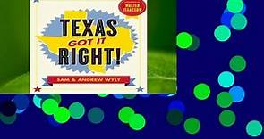 Trial New Releases  Texas Got It Right! by Sam Wyly