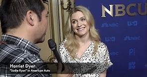 Harriet Dyer Talks About American Auto | TCA Red Carpet