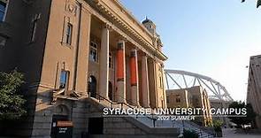 Syracuse University Campus Tour, Walking around the main campus of Syracuse University