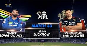 IPL - LSG vs RCB – Match Highlights | Match 43 (01-05-2023)