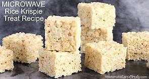 Microwave Rice Krispie Treats Recipe