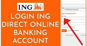 How To Login ING Direct Online Banking Account 2023?