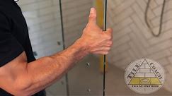 SAVE $$$$ -- How To INSTALL a FRAMELESS Shower Door