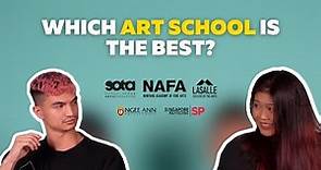 Which Art School In Singapore Is The best? - NAFA, LASALLE, SOTA, SP, NP