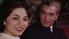 The romance of Mohammad Reza Shah Pahlavi, King of Iran and his wife Farah Pahlavi