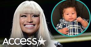 Nicki Minaj Reveals Son's Face In First Full Baby Photos