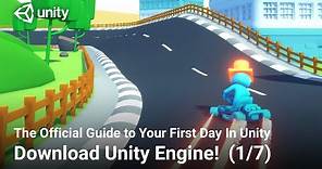 Download Unity Engine (Official Unity Tutorial)