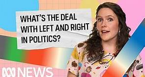 What’s the deal with left and right in politics? | Politics Explained (Easily) | ABC News