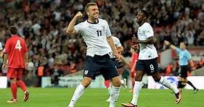 Rickie Lambert goal 2-0 England vs Moldova, Road To Rio