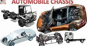 AUTOMOBILE CHASSIS & it's types