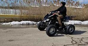 200cc Sport Atv Quad Fully Automatic With Reverse Test & Review