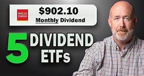 Top 5 Monthly Dividend ETFs with High Growth