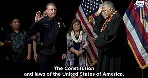 New Honolulu police chief, deputy chiefs sworn in at public ceremony