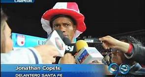 Julio 16 de 2012. Jonathan Copete, el nuevo héroe de Santa Fe