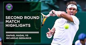 Rafael Nadal vs Ricardas Berankis | Match Highlights | Wimbledon 2022