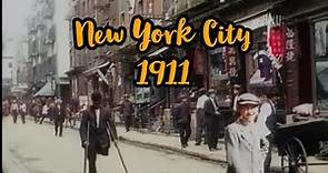 New York City 1900's in Color [Restore History]