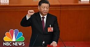 Xi Jinping awarded third term as Chinese president