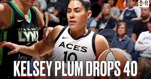 Kelsey Plum Goes Off For Career-High & Aces Record 40 PTS ♠️