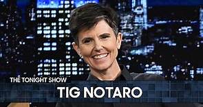 Tig Notaro Was Startled by Her Own Scene in Your Place or Mine | The Tonight Show