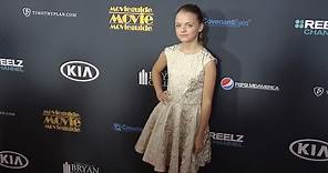 Kylie Rogers 2017 Movieguide Awards Red Carpet