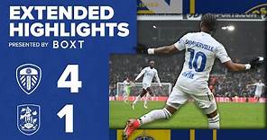 Extended highlights | Leeds United 4-1 Huddersfield Town | EFL Championship