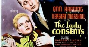 The Lady Consents 1936 with Ann Harding, Herbert Marshall, and Walter Abel