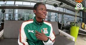 Evarine Susan Katongo reveals favourite nickname ahead of 'big' WAFCON semi against South Africa